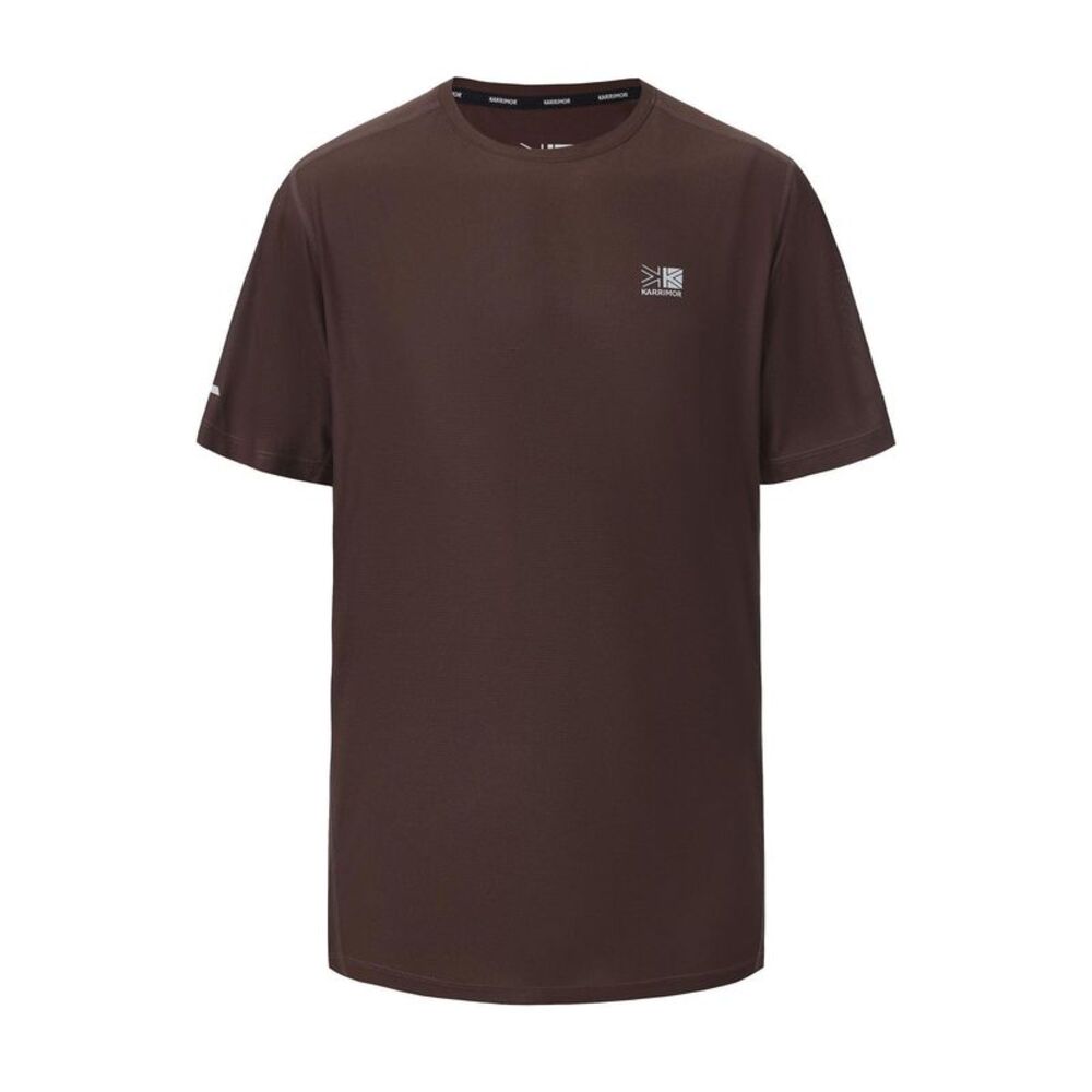 Karrimor Mens Running T-Shirt / Chocolate Brown